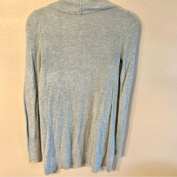 Open Cardigan XS A New Day Grey Lightweight Open Sweater Viscose Nylon Modal - Picture 3 of 10